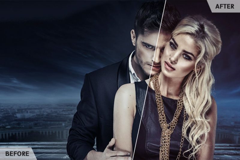 skin retouch photoshop actions