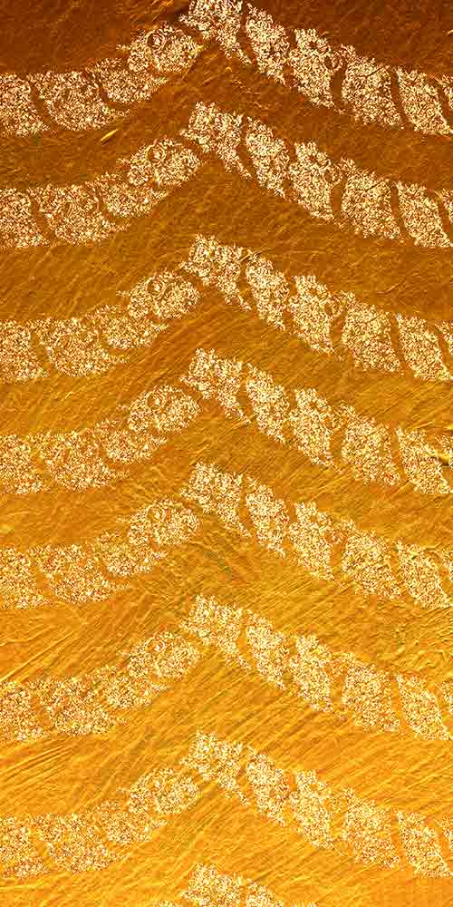 Patterns on gold and brown background