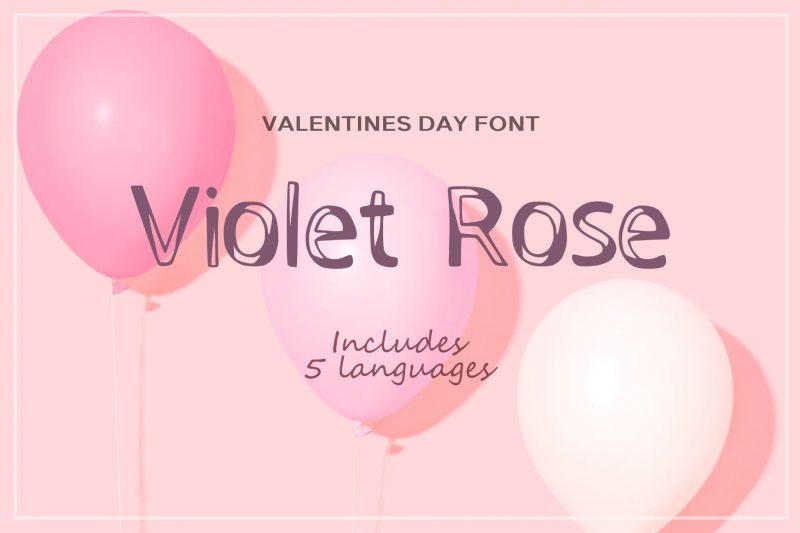 Violet Rose Font