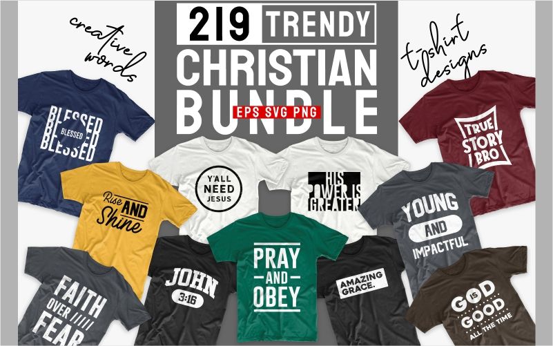 Christian Quote Designs Bundle