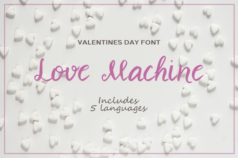 Love Machine Font