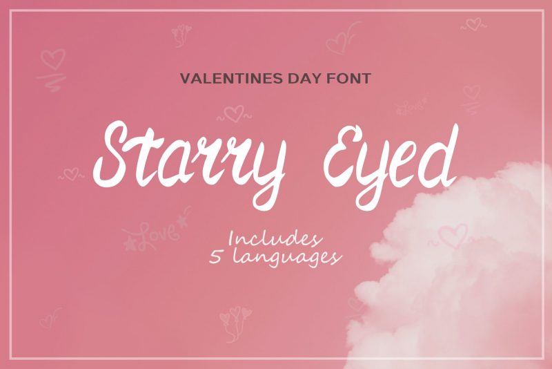 Starry Eyed Font