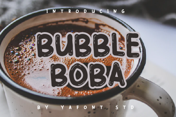 bubble boba font
fonts