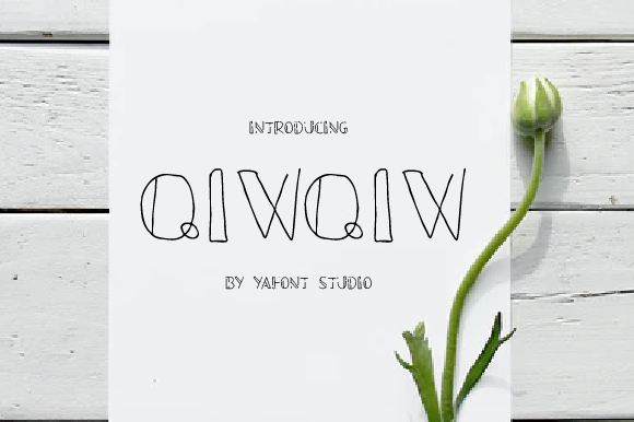 photography font
