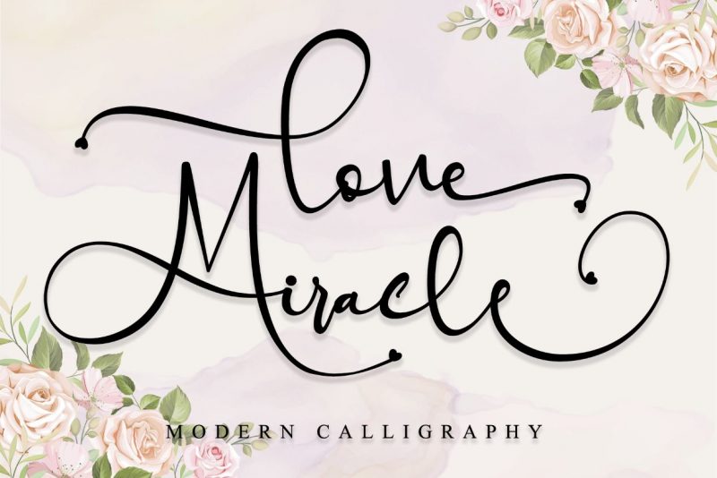 modern-calligraphy-pretty font