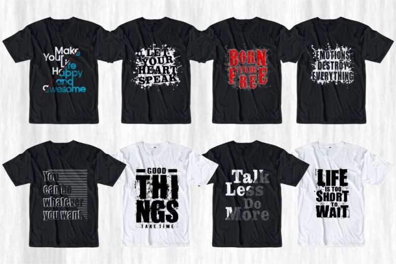 A preview of the designs included in the  bundle