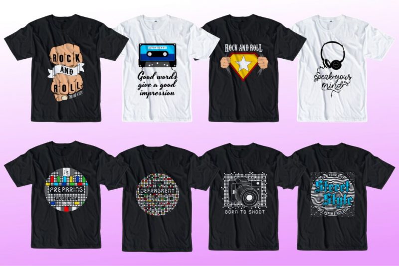 The t-shirt designs preview image