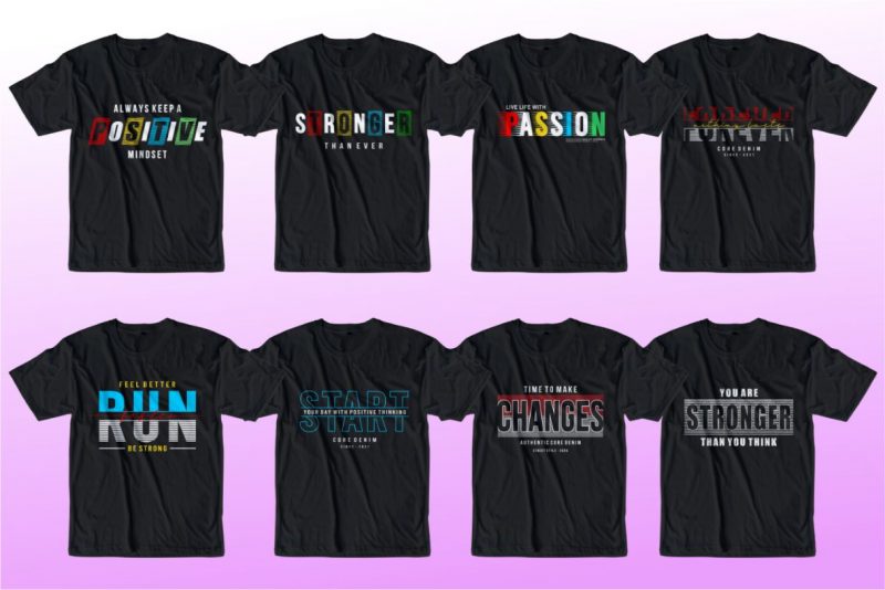 A preview of the professional t-shirt design