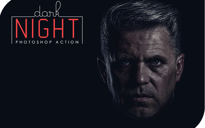 dark night photoshop effect