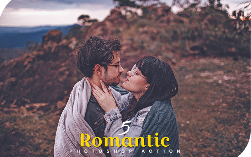 romantic photoshop action