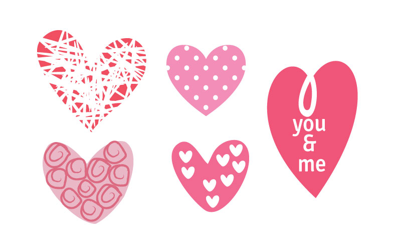 A preview of the cute heart SVG included in the free SVG collection, heart svg free download