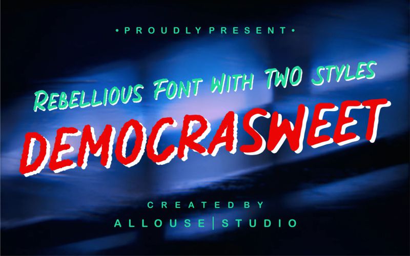 democra-sweet-font