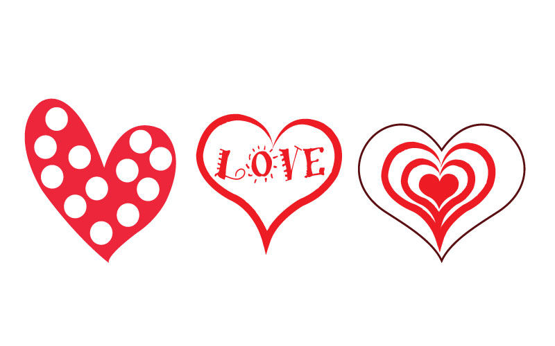 heart vectors file, heart svg free download