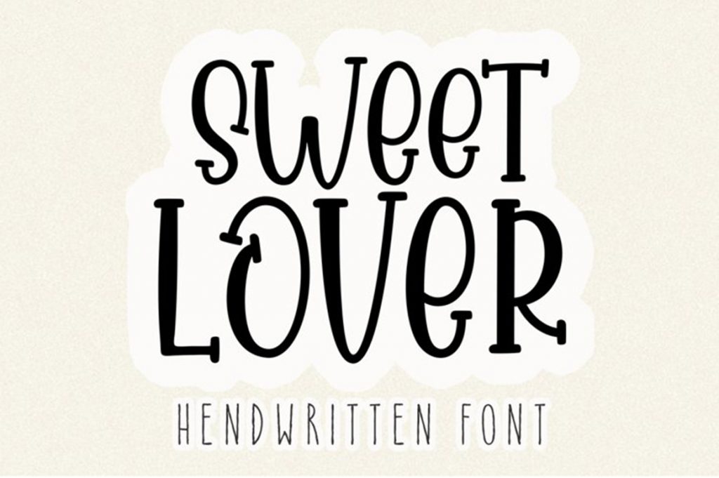 sweet font