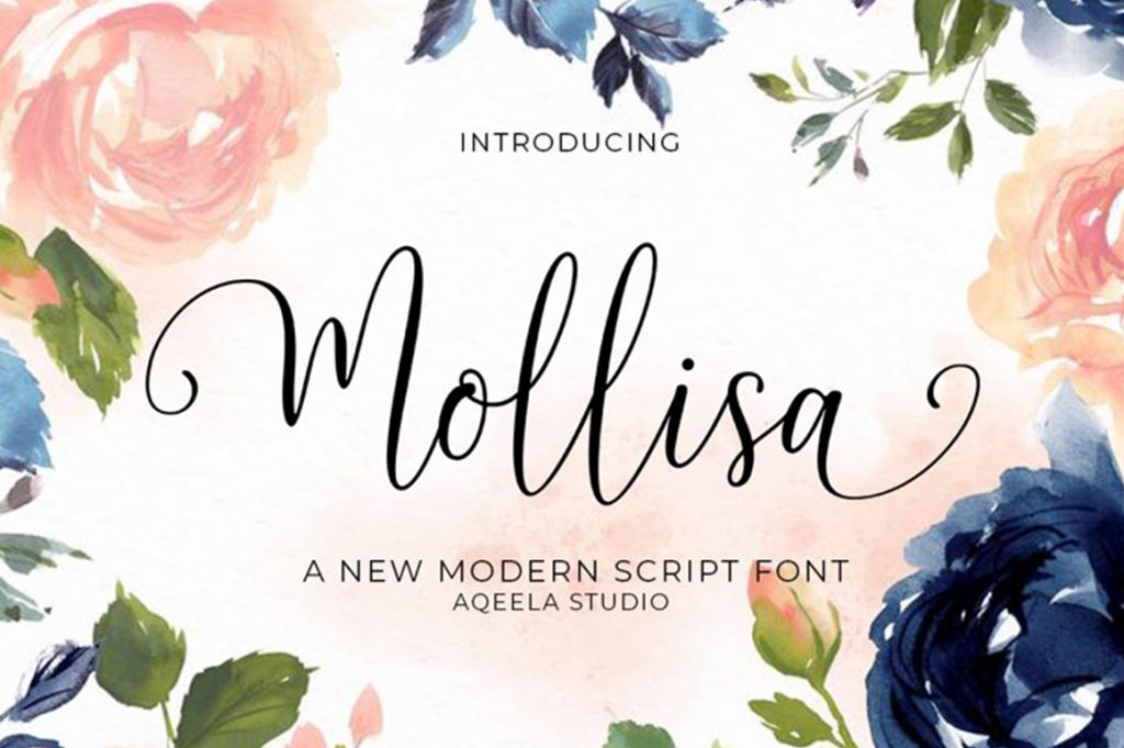 modern calligraphy font