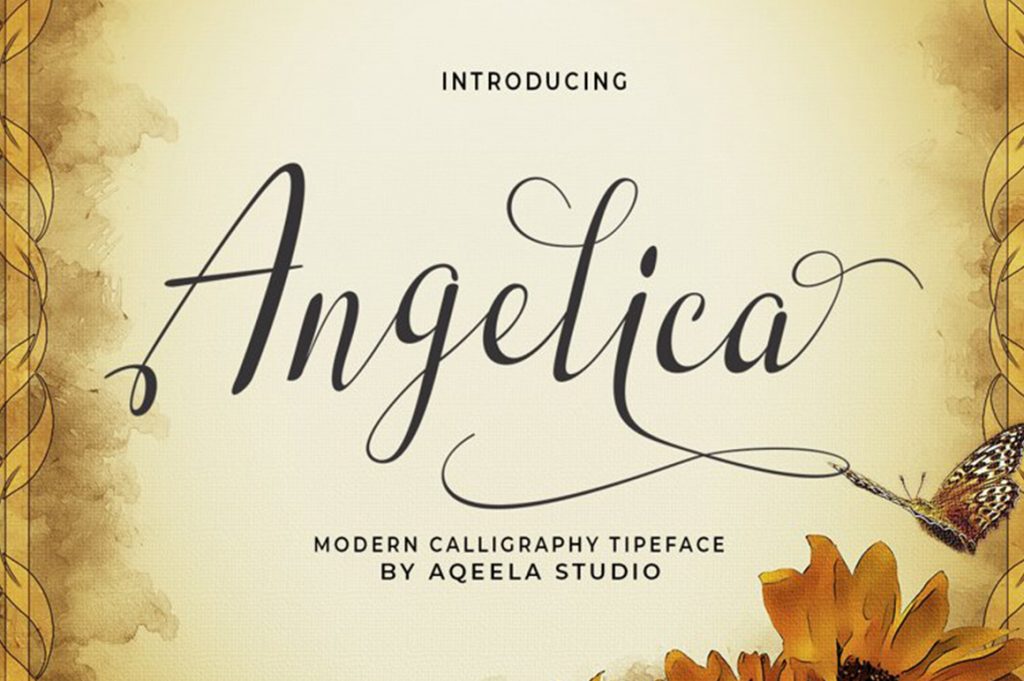 angelica font