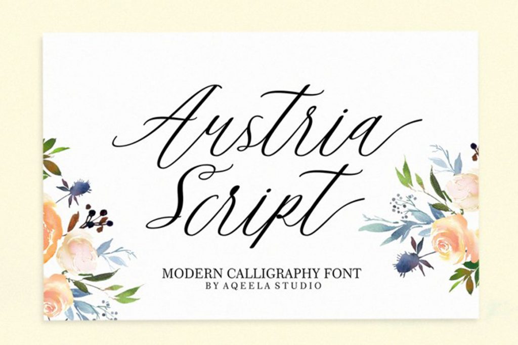 calligraphy fonts