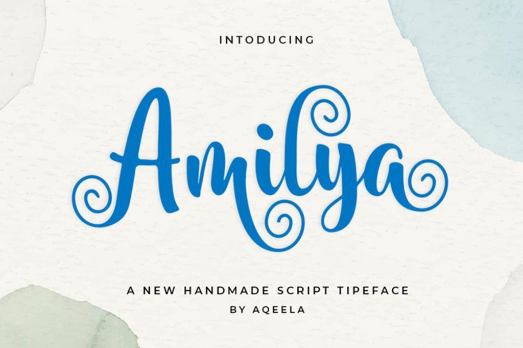 amilya font