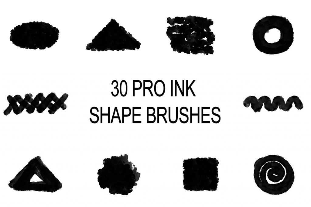 ink photoshop brush