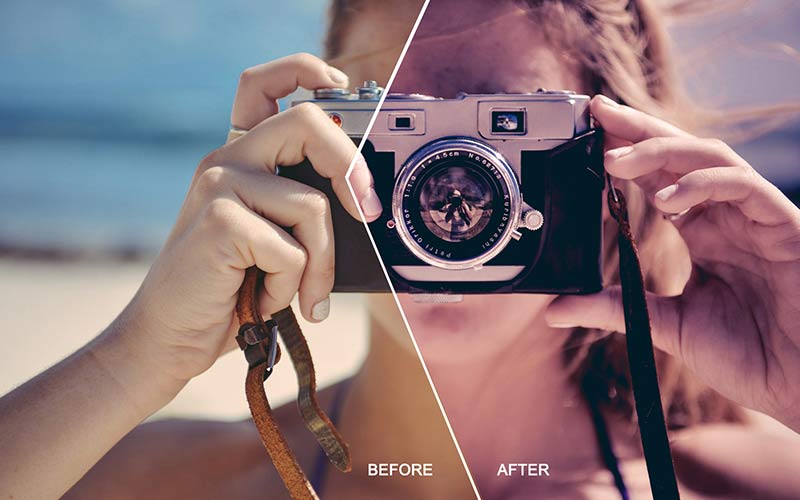 exclusive Photoshop actions