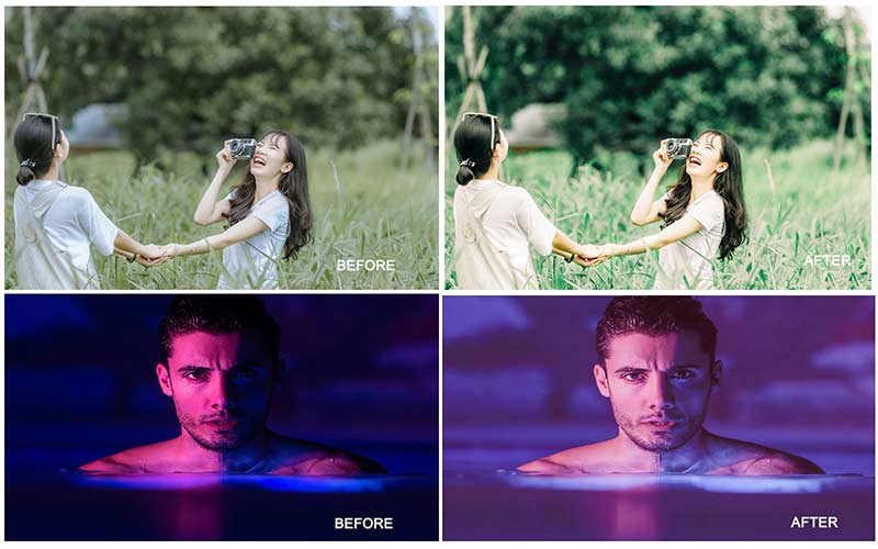 exclusive Photoshop actions