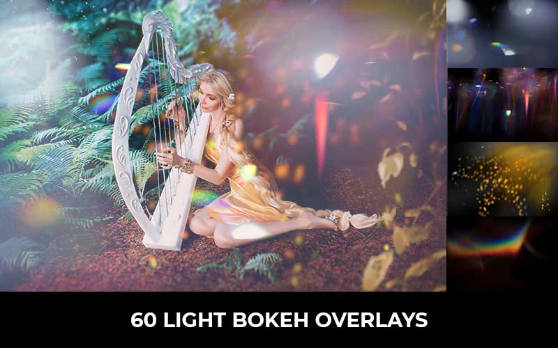 light bokey photo overlays