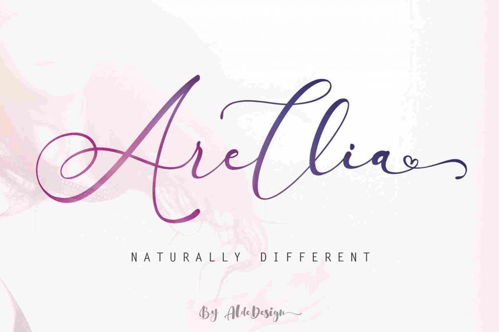 Arellia Script - Preview