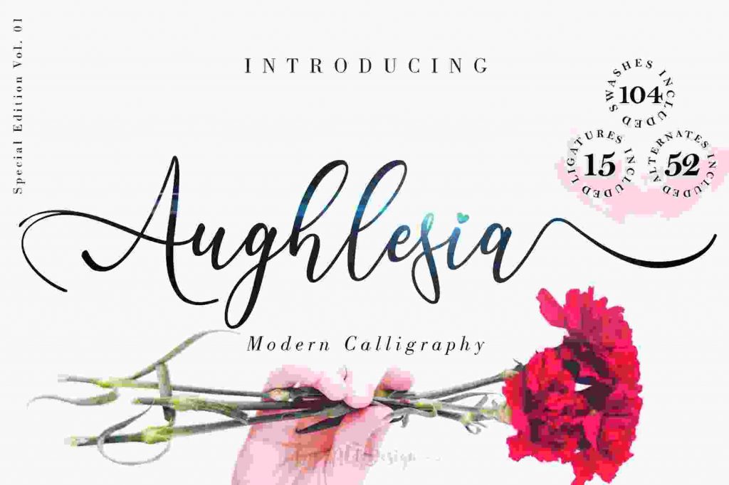 Aughlesia Calligraphy - Preview
