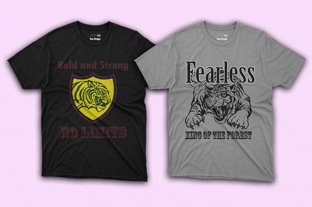 tiger t shirt design