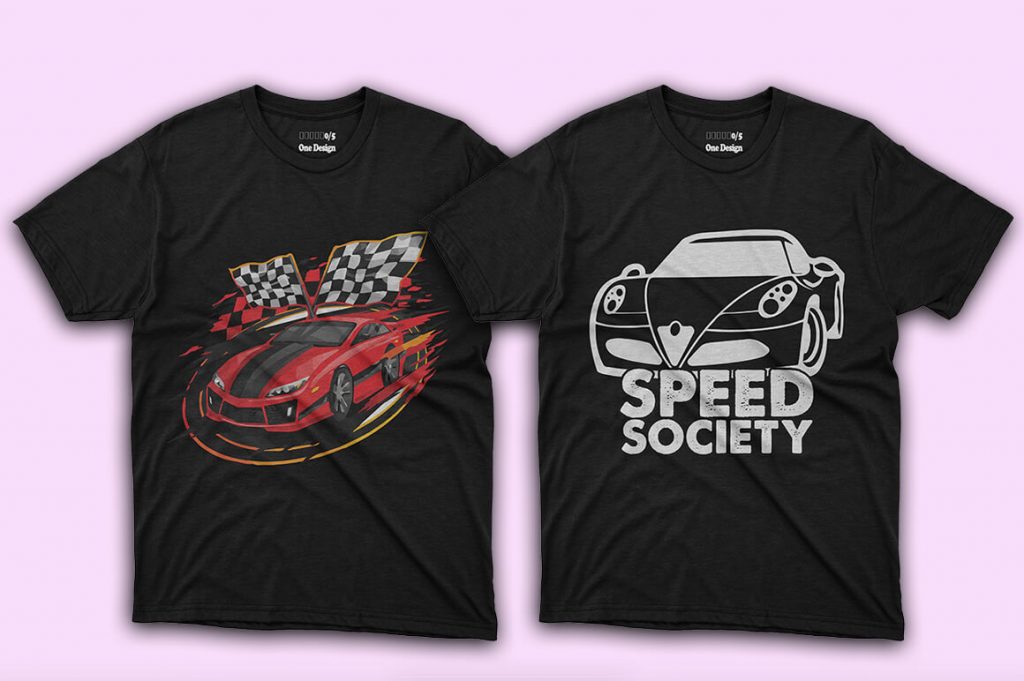 car t shirt design
