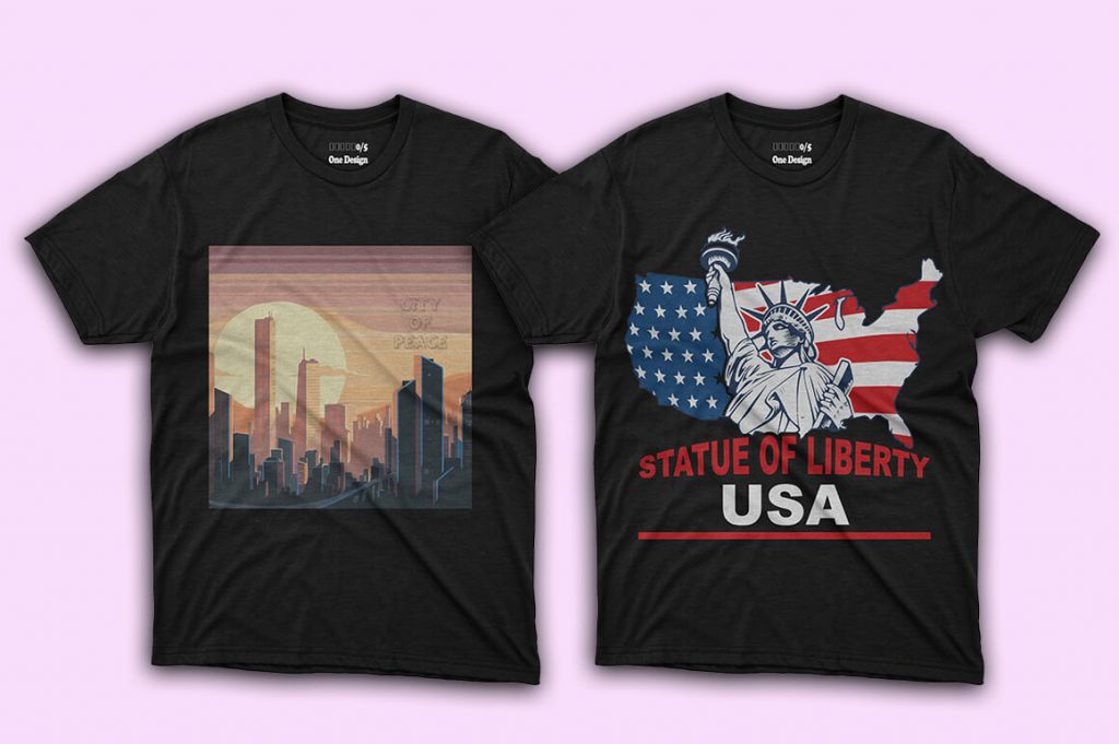 city t shirt design
