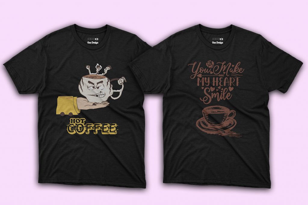 coffee t shirt design
