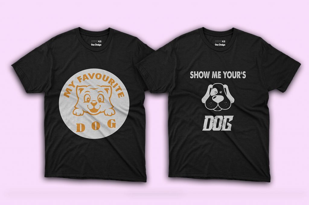 dog t shirt design editable t-shirt designs bundle
