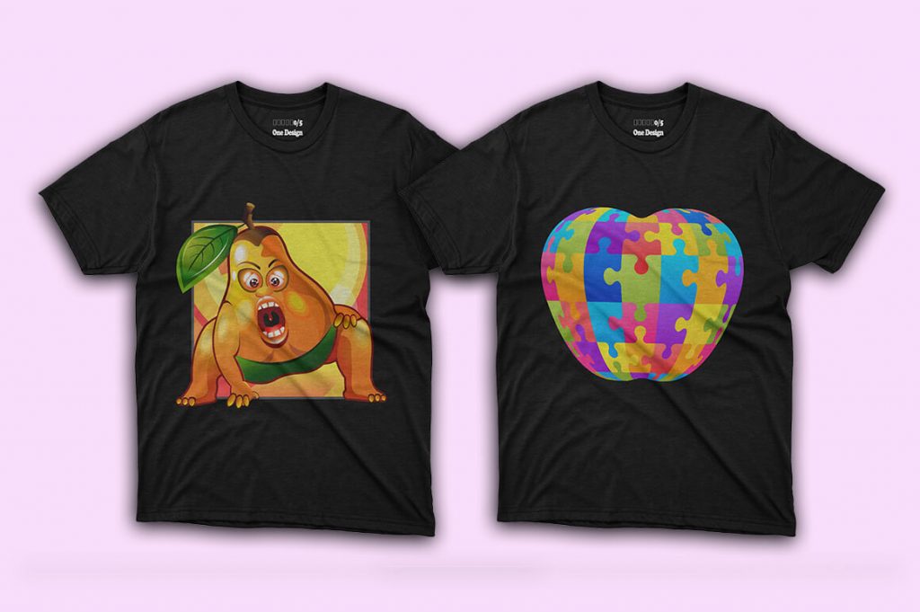 apple t shirt design