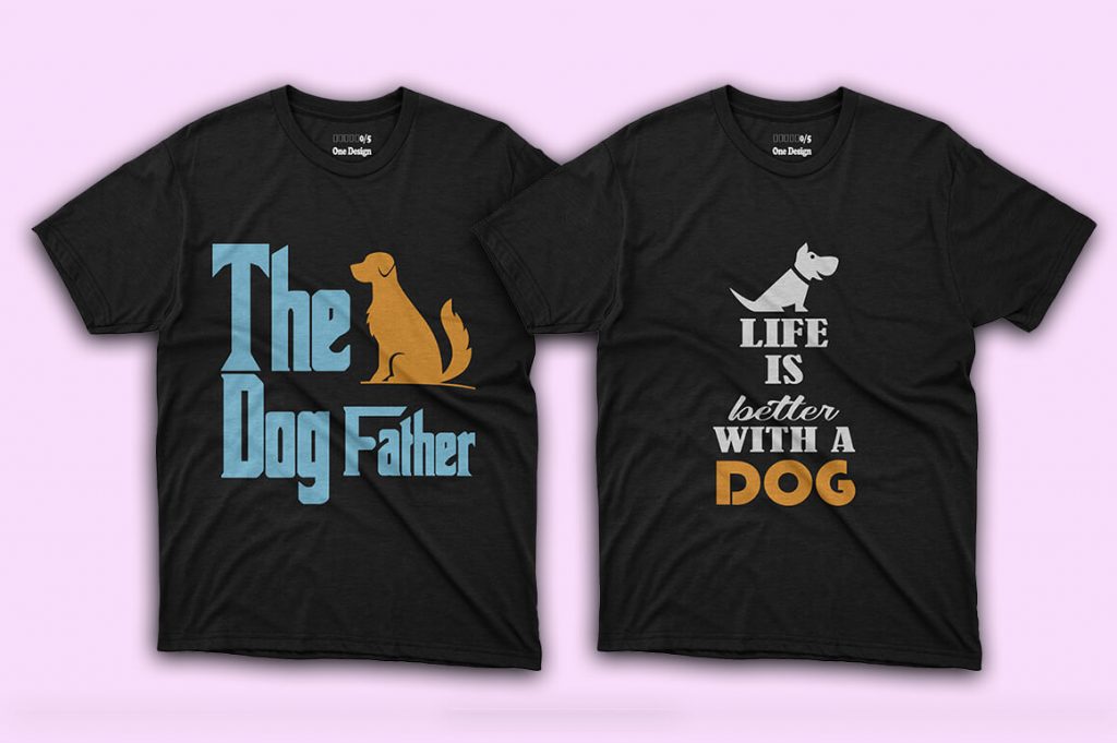 dog t shirt design
