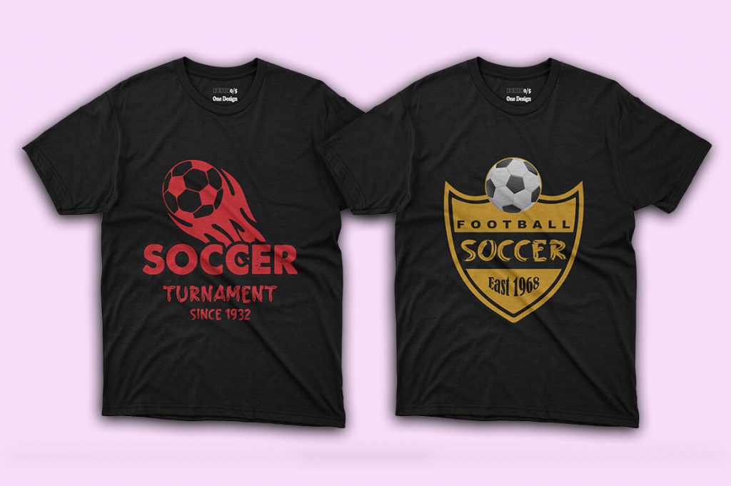 football t shirt design