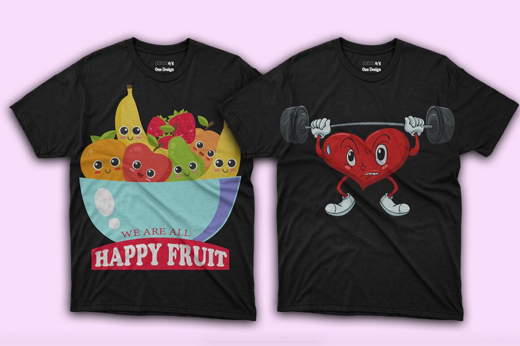 fruit t shirt design