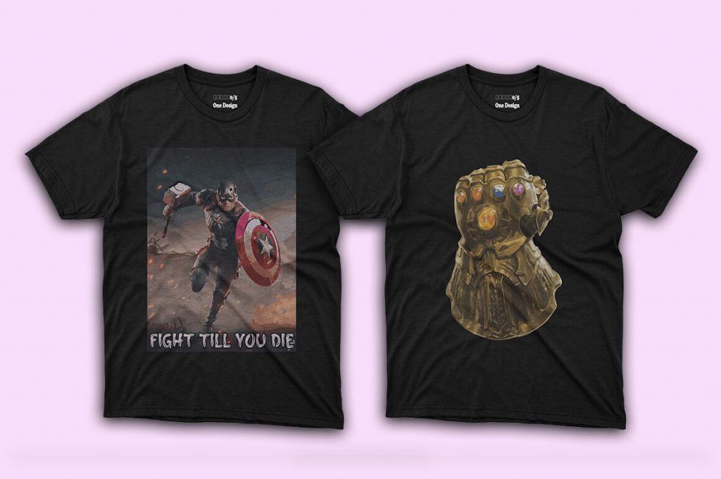 marvel t shirt design