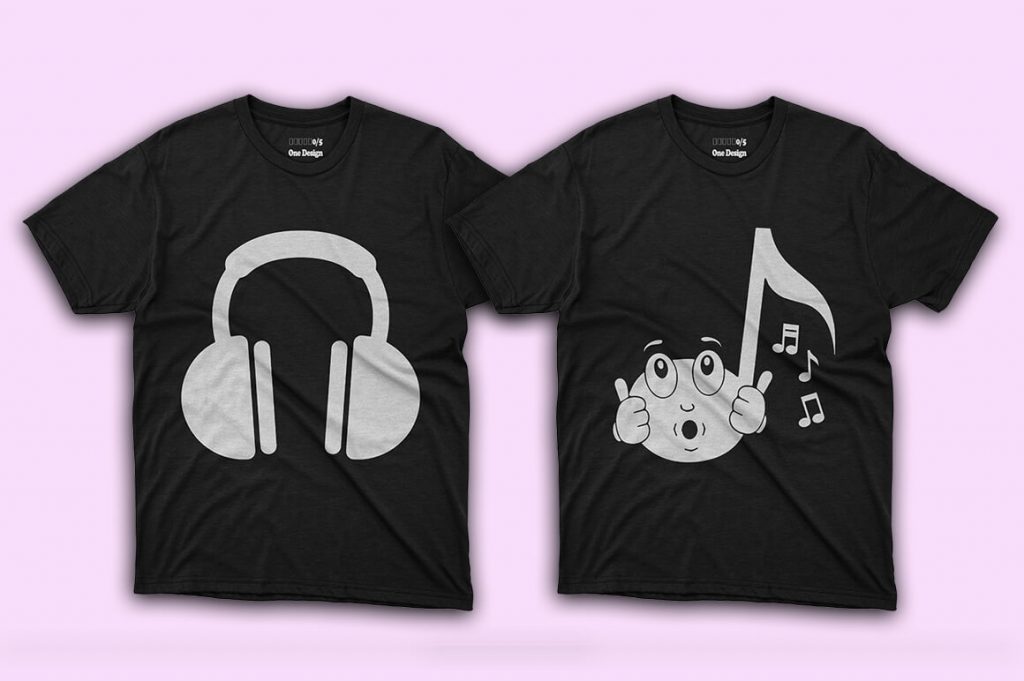 music t shirt design
