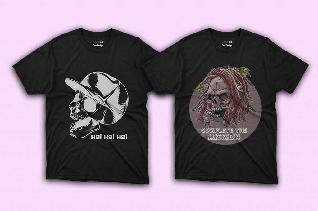 horror t shirt design