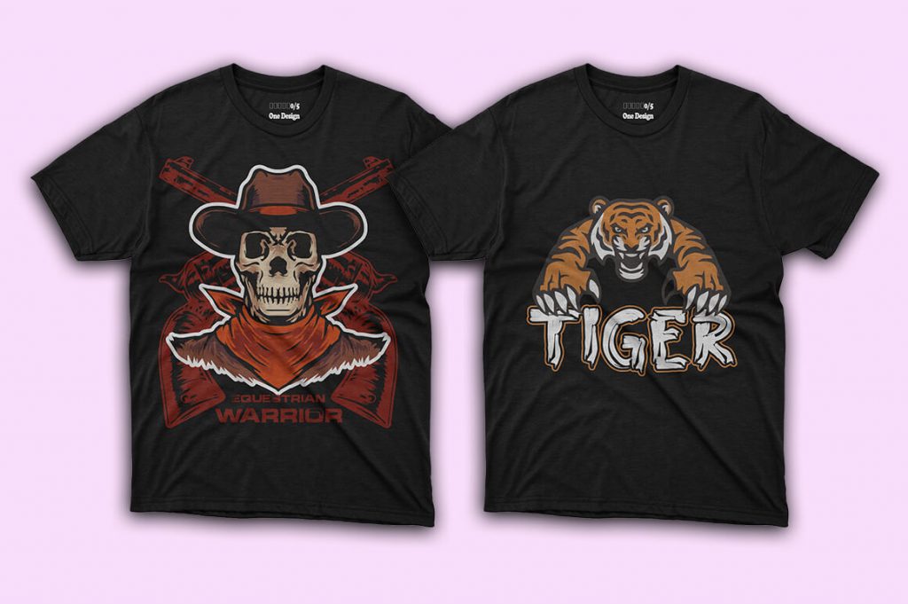 tiger t shirt design
