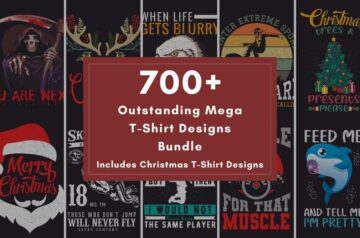 Outstanding mega t-shirts bundle feature image