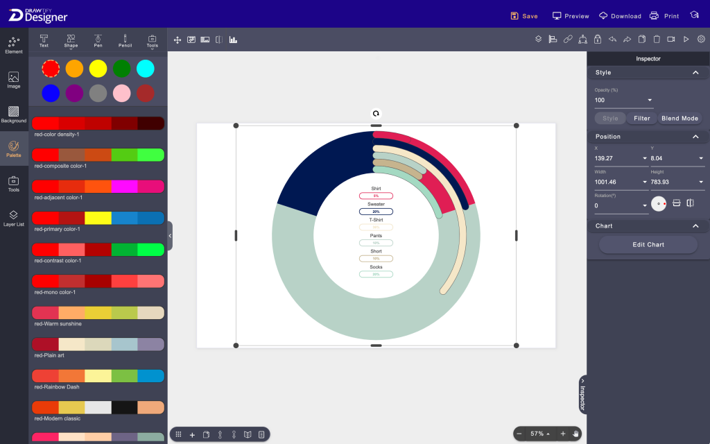 Image of the drawtify designer features