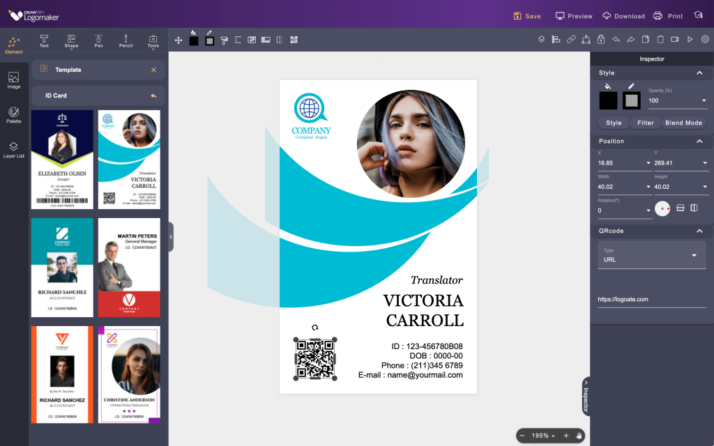 Drawtify Infographics Designer features preview