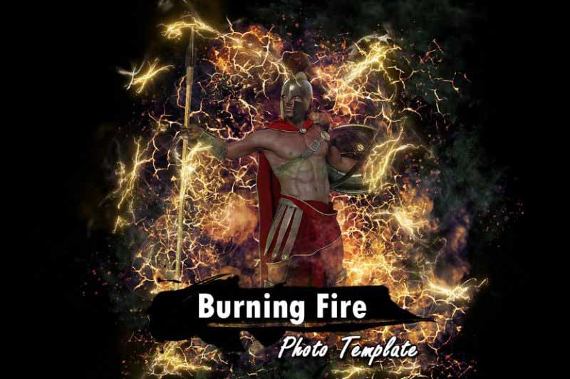 burning-fire-photo-template