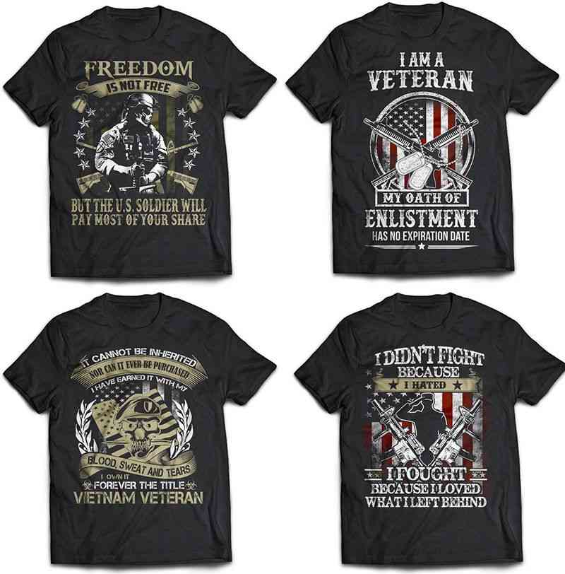 veteran T-shirt designs-mega t-shirt graphic bundle