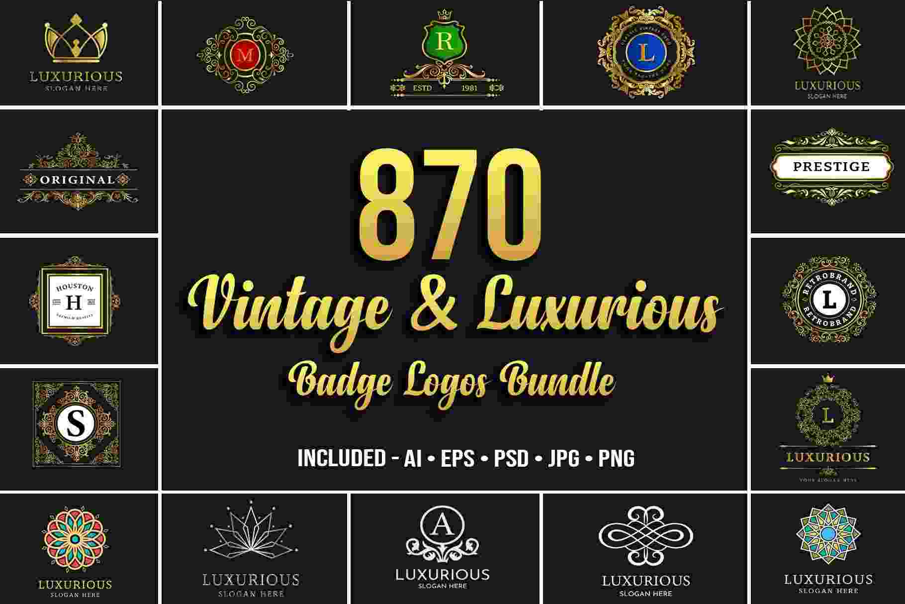 luxurious logos