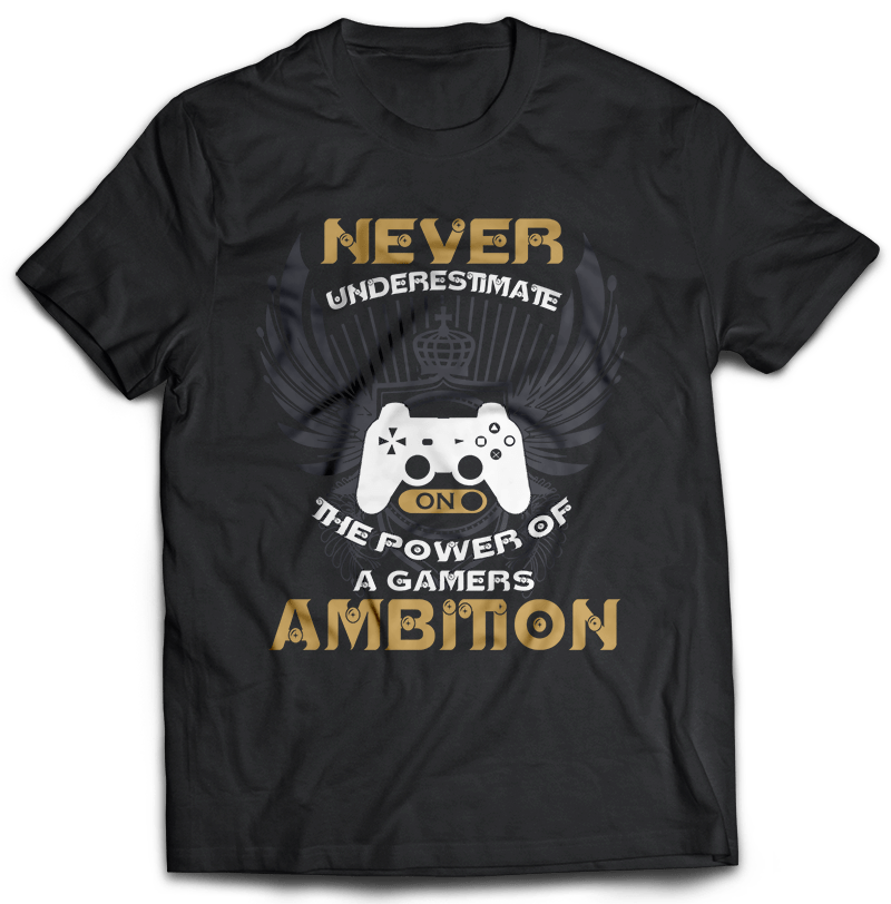 gaming t shirt designs