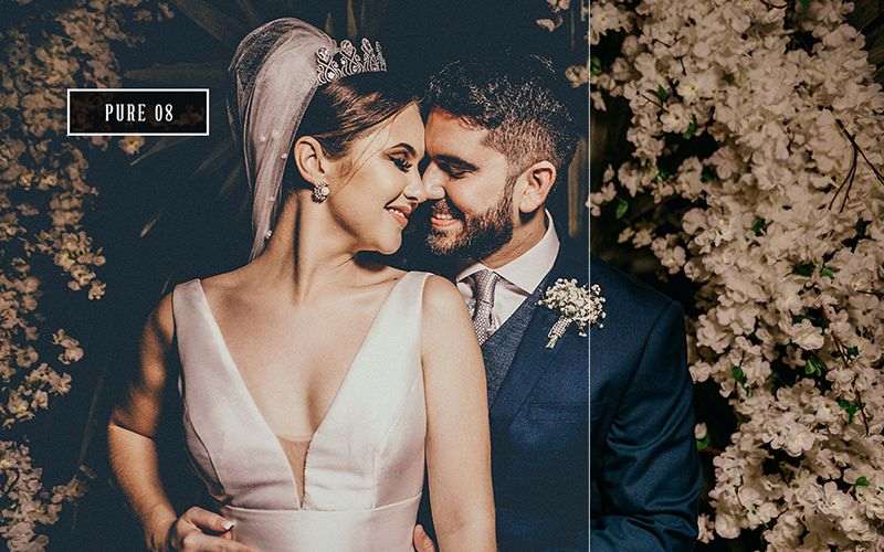 Pure wedding photoshop actions preview image