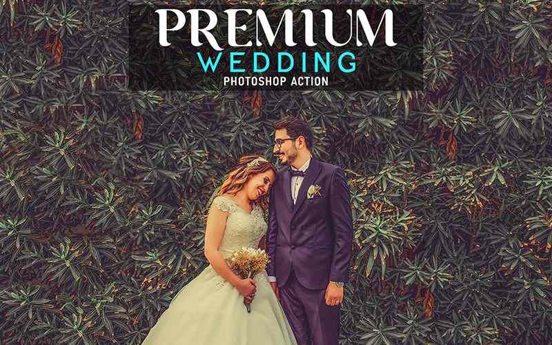 Premium wedding photoshop actions